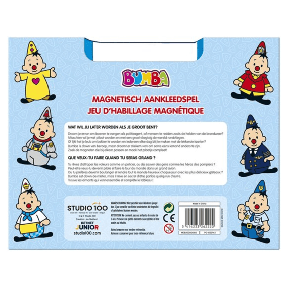 Bumba Magnetisch Aankleedspel Beroepen