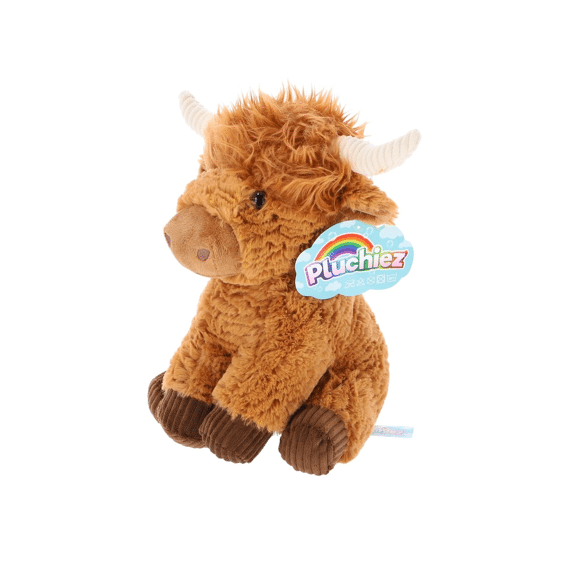 Knuffel Pluche Schotse Hooglander 28cm