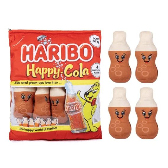 Haribo Pluche In Zak Colaflesjes 44cm