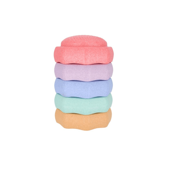 Jipy Discover Fun Stapstenen Pastel Met Sensory 5 Stuks