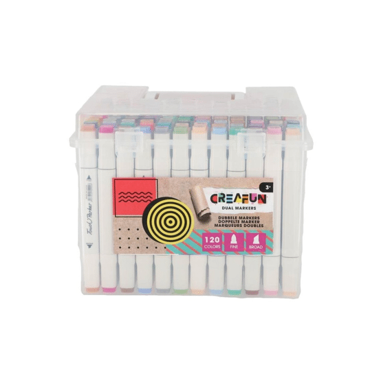 Creafun Dualmarkers 120 Stuks