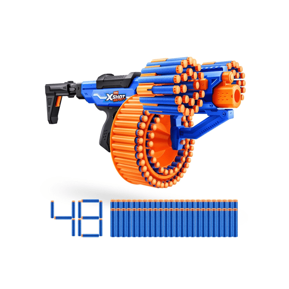 Zuru X-shot Insanity Blitz Hammer Met 48 Darts