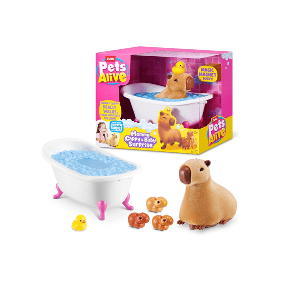 Zuru Pets Alive Mama Capibara En Baby Surprise