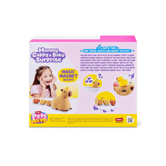 Zuru Pets Alive Mama Capibara En Baby Surprise
