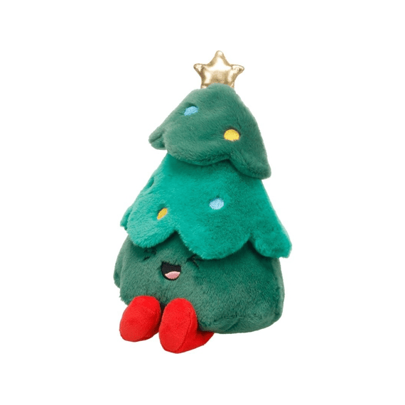 Flamingo Kerst Speelgoed Gummy Kerstboom Groen 14x10x24cm