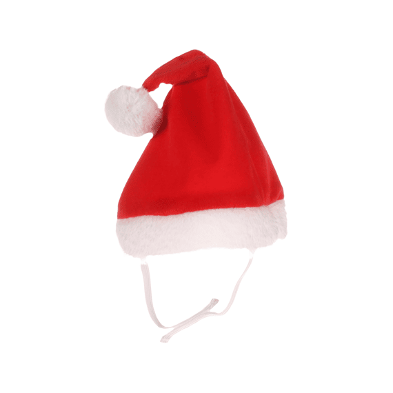 Flamingo Kerst Ponne Kerstmanmuts Rood 17,5x4x22cm