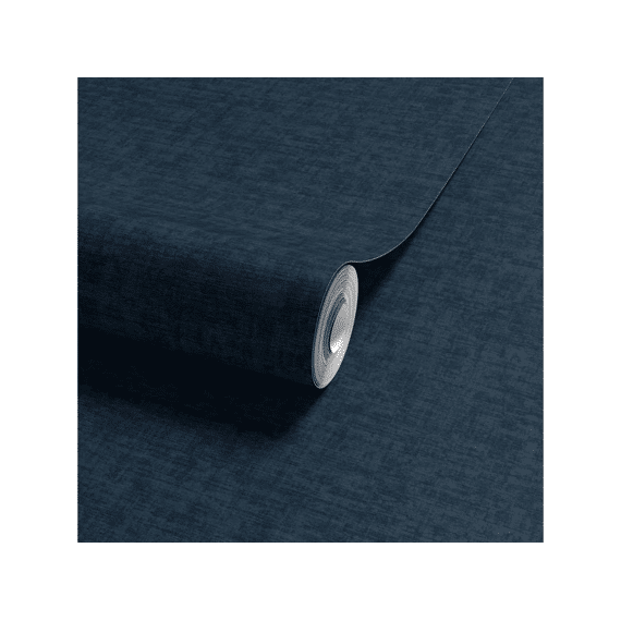 Vliesbehang Velvet Touch Uni Blue
