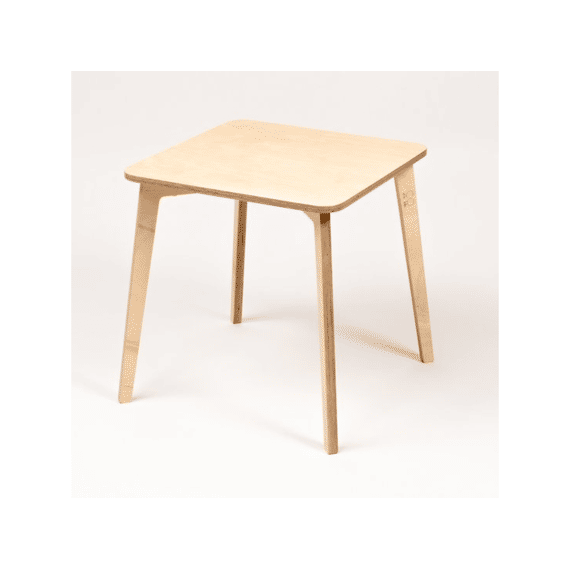 Ette Tete Tulla Tafel Met Korte (35cm) En Lange (48cm) Poten Naturel