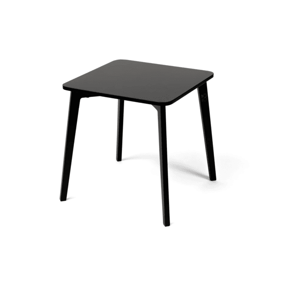 Ette Tete Tulla Tafel Met Korte (35cm) En Lange (48cm) Poten Zwart