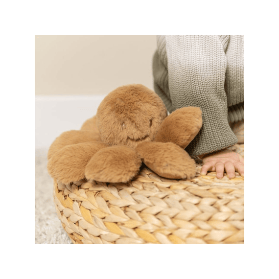 Nattou Lapidou Octopus Rammelaar Donker Beige