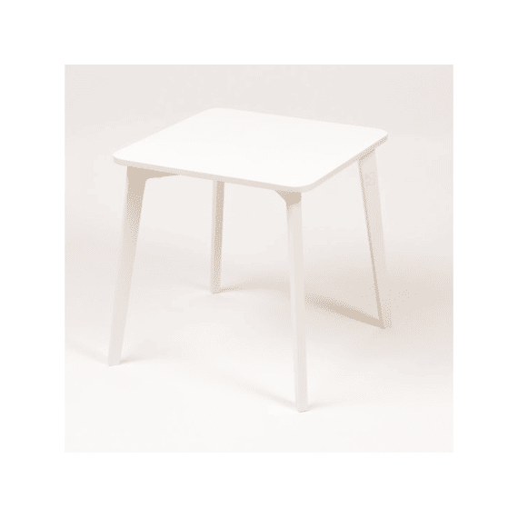 Ette Tete Tulla Tafel Met Korte (35cm) En Lange (48cm) Poten Wit