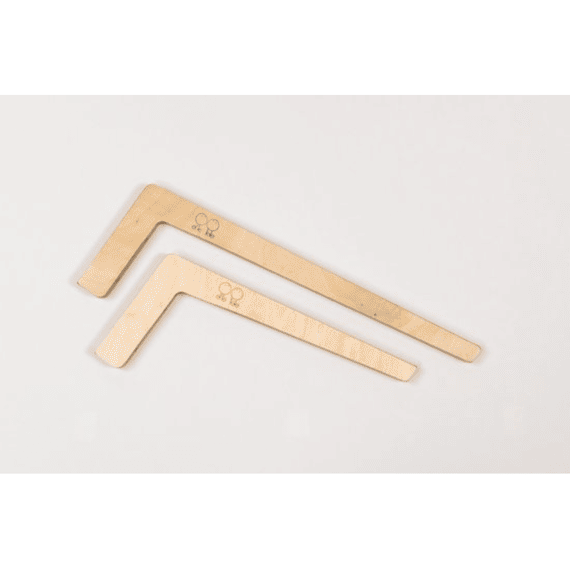 Ette Tete Tulla Tafel Met Korte (35cm) En Lange (48cm) Poten Wit