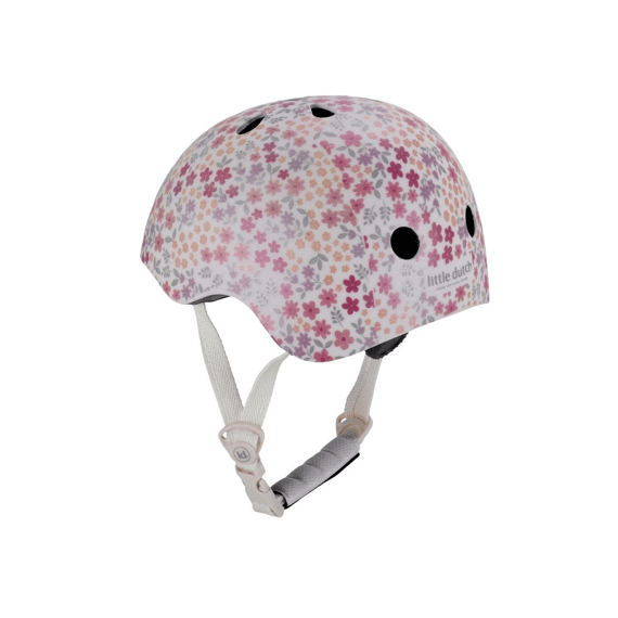 Little Dutch Fietshelm Sunny Flower Offwhite +2 Jaar