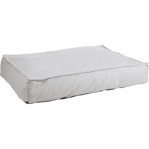 Kussen Baleno Rechthoekig  Lichtgrijs Met Rand 100x70x18cm
