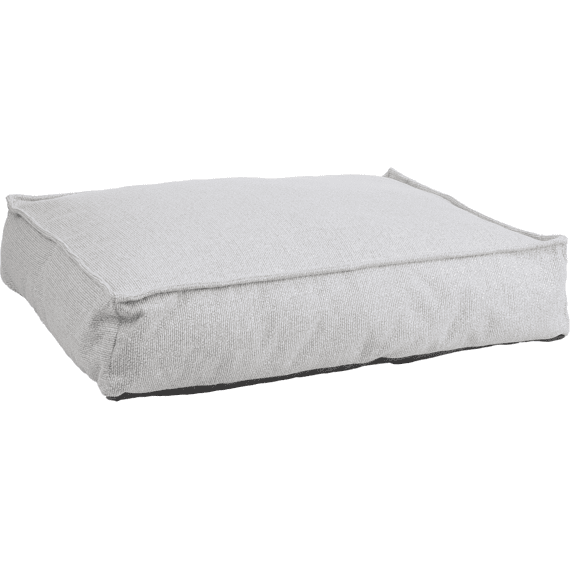 Kussen Baleno Rechthoekig  Lichtgrijs Met Rand 80x60x18cm
