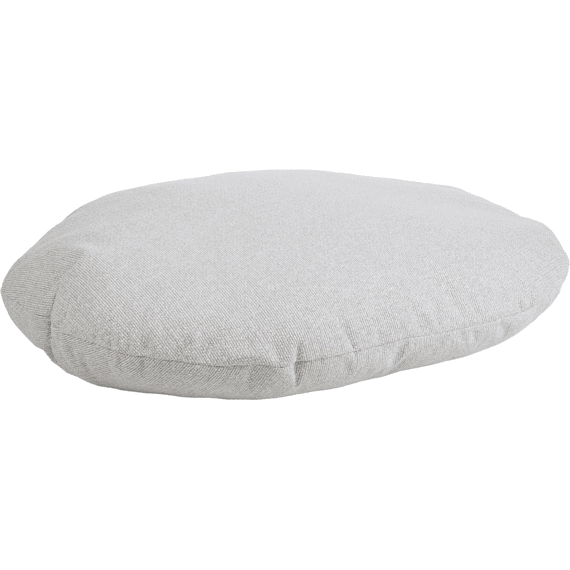 Kussen Baleno Ovaal Lichtgrijs  90x66x10cm