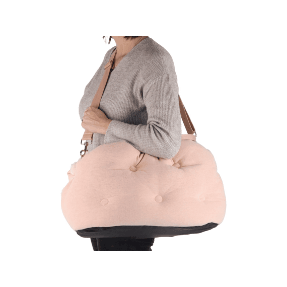 Draagtas Laramie Roze 55x30x35cm