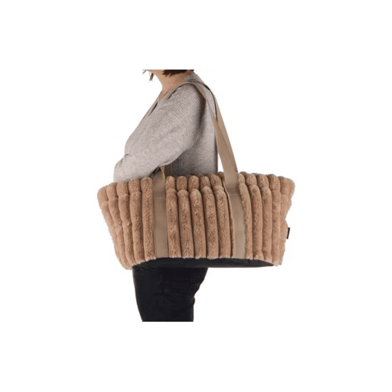 Draagtas Lynelle Beige 47x33x26cm