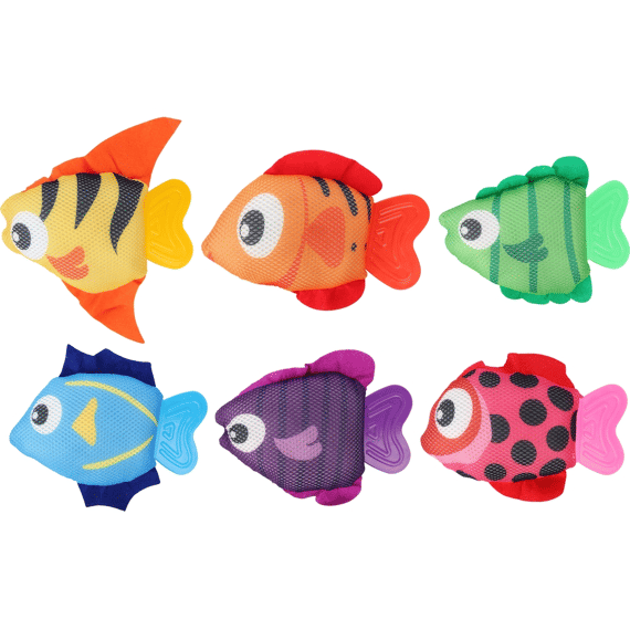 Speelgoed Fisko Vis Meerdere  Kleuren 23,5x19x7cm