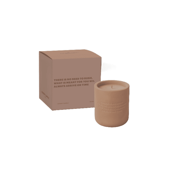 The Gift Label Studio Cemented Kaars 170gr There Is No Need To Ru