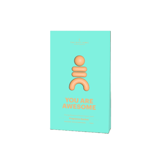 The Gift Label Studio Geurzakjes 20gr You Are Awesome