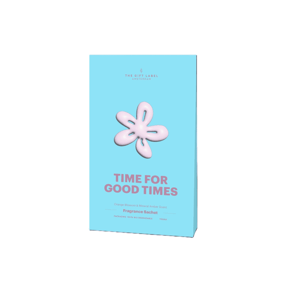 The Gift Label Studio Geurzakjes 20gr Time For Good Times