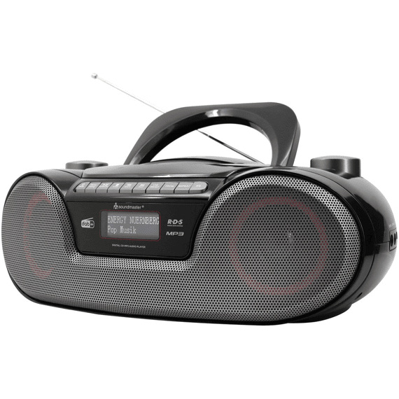 Soundmaster Scd8300sw Boombox Dab+ Cd/mp3 Met Usb/sd En Bluetooth Zwart