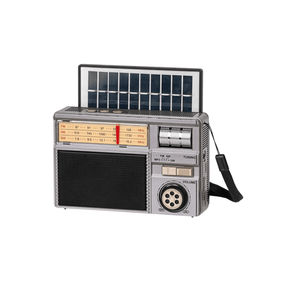 Kruger & Matz Km0831 Portable Radio Op Zonne-energie Met Bluetooth