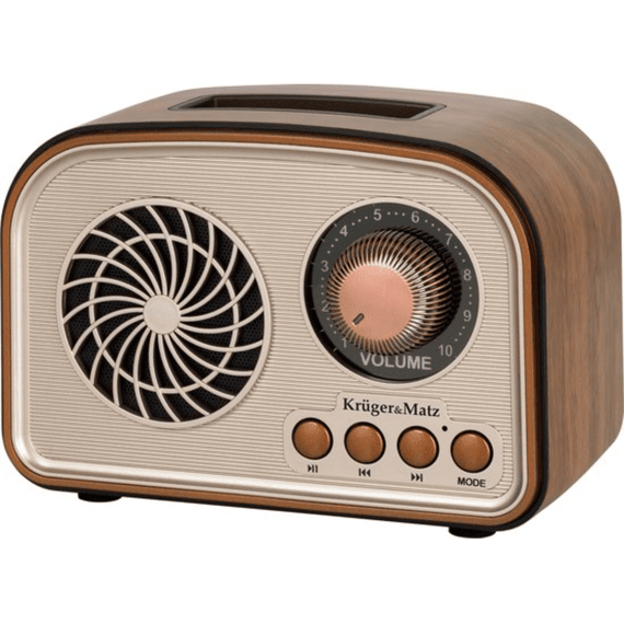 Kruger & Matz Km0834 Portable Radio Met Oplaadbare Batterij Bluetooth En Usb