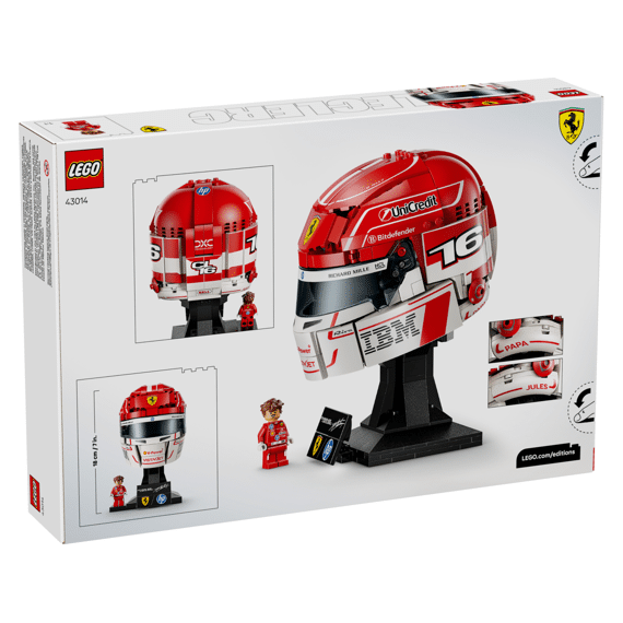 Lego Sports Editions 43014 Scuderia Ferrari Hp Helm Van Charles Leclerc