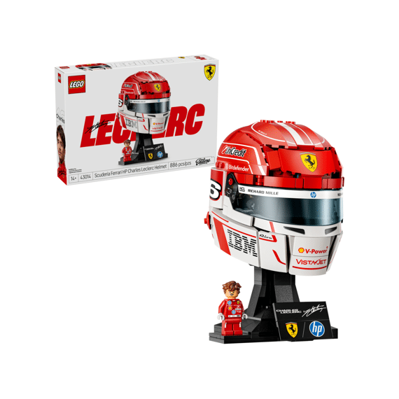 Lego Sports Editions 43014 Scuderia Ferrari Hp Helm Van Charles Leclerc