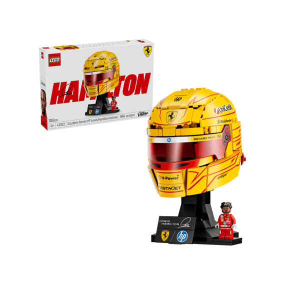 Lego Vehicles Editions 43022 Scuderia Ferrari Hp Helm Van Lewis Hamilton