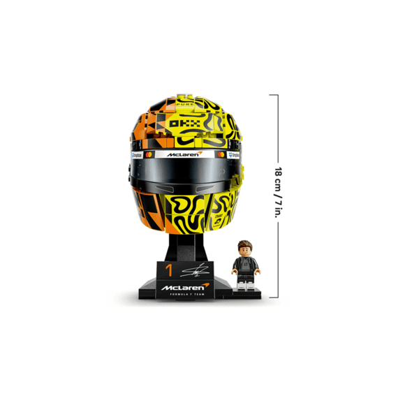 Lego Vehicles Edition 43023 McLaren Mastercard F1® Team helm van Lando Norris