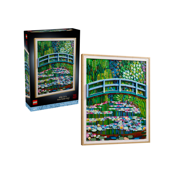 Lego Art 31220 Claude Monet Brug Over Een Vijver Met Waterlelies