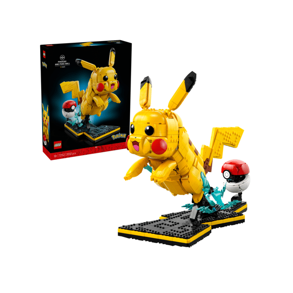 Lego Pokemon 72152 Pikachu En Pokébal