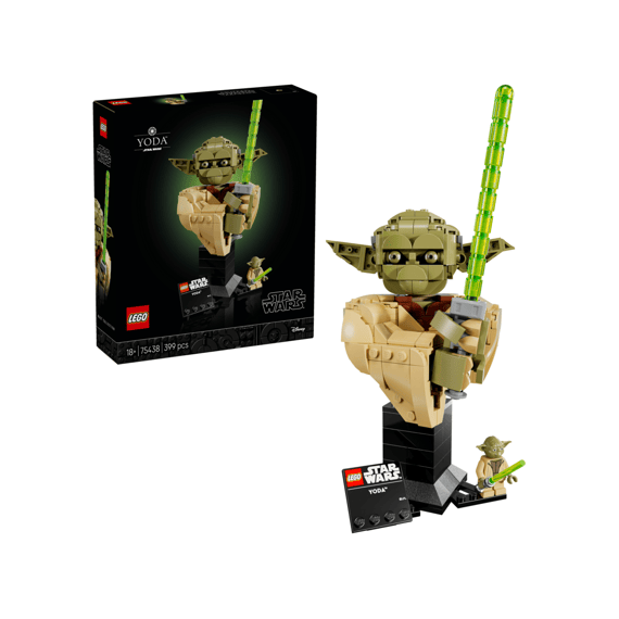 Lego Star Wars 75438 Buste Yoda