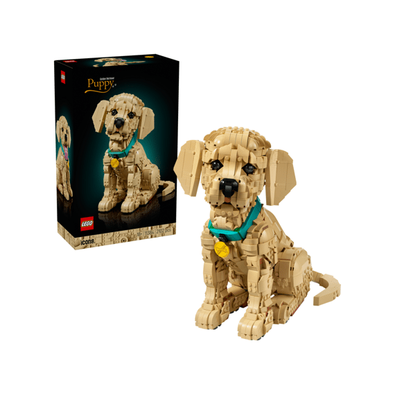 Lego Icons 11384 Golden Retriever Puppy