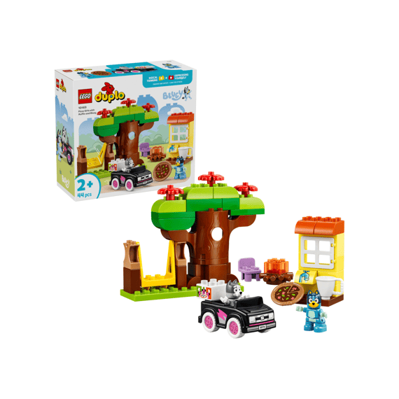 Lego Duplo 10469 Pizzameisje Met Muffin En Bluey