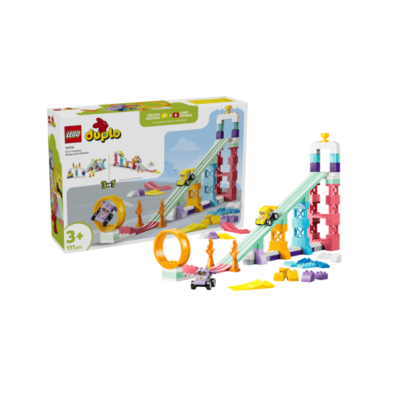 Lego Duplo 10478 3 In 1 Creatieve Hellingen Met Voertuigen