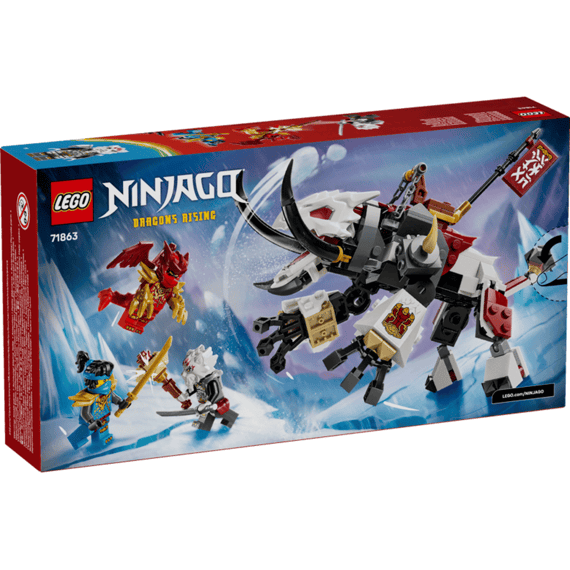 Lego Ninjago 71863 Zilvar En Grimtak Het Drakenbeest