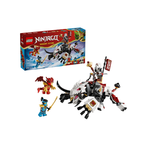 Lego Ninjago 71863 Zilvar En Grimtak Het Drakenbeest