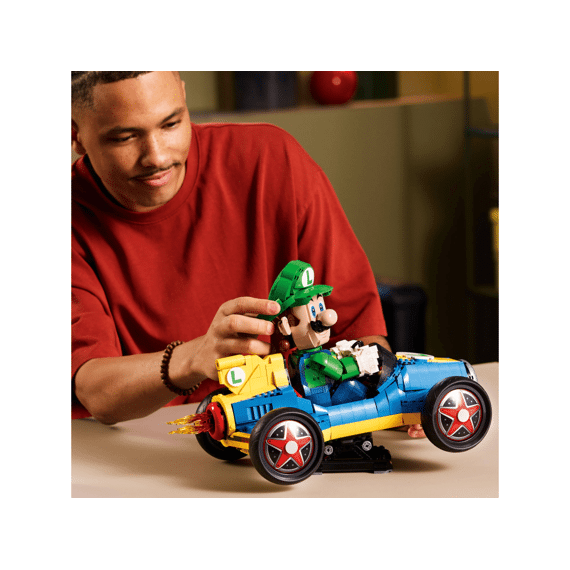 Lego Super Mario 72050 Mario Kart Luigi En Mach 8