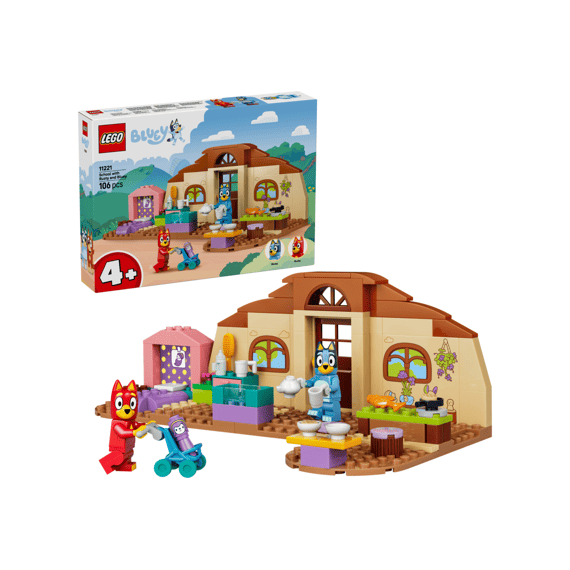 Lego Bluey 11221 School Met Rusty En Bluey
