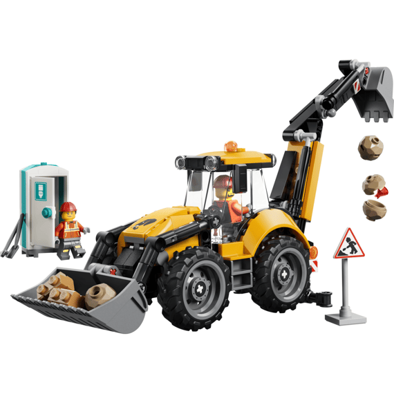 Lego City 60480 Gele Graaflaadmachine