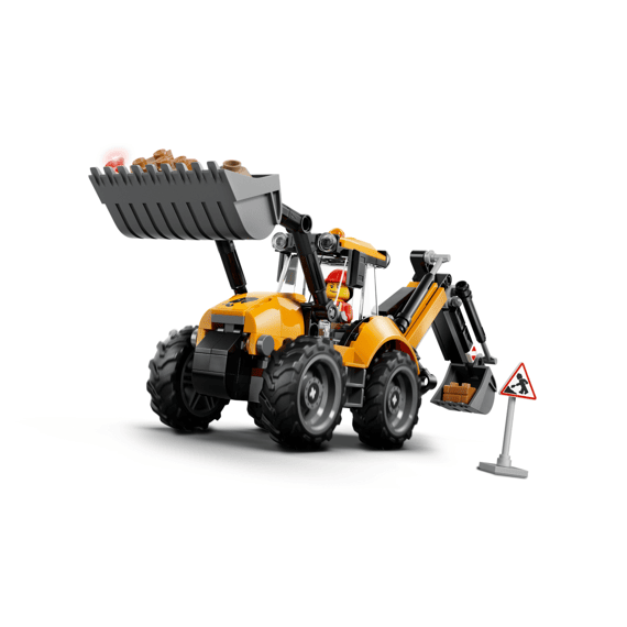Lego City 60480 Gele Graaflaadmachine