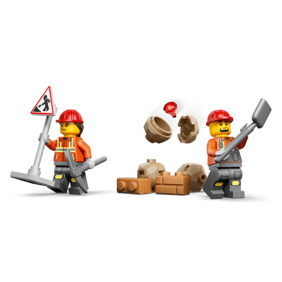 Lego City 60480 Gele Graaflaadmachine