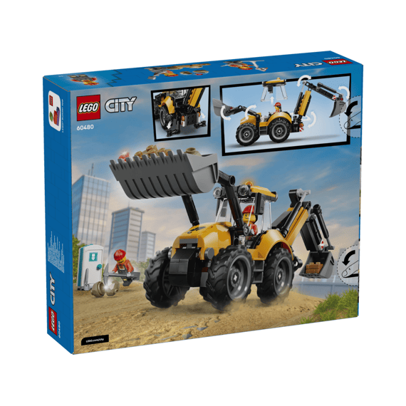 Lego City 60480 Gele Graaflaadmachine
