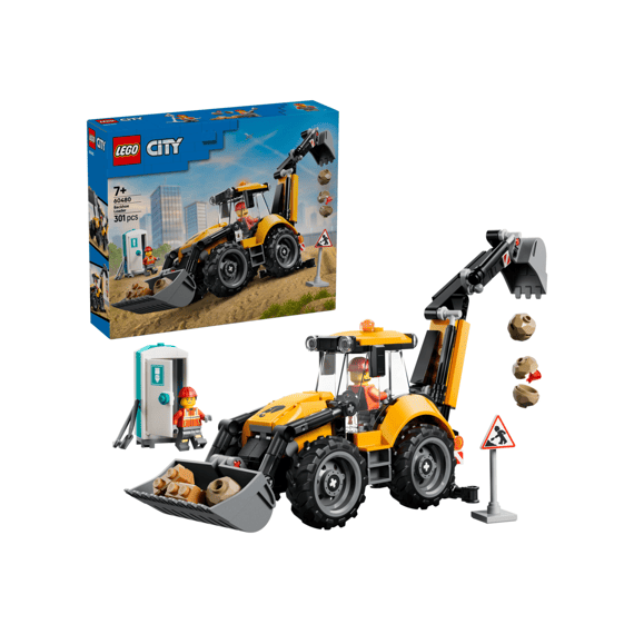 Lego City 60480 Gele Graaflaadmachine