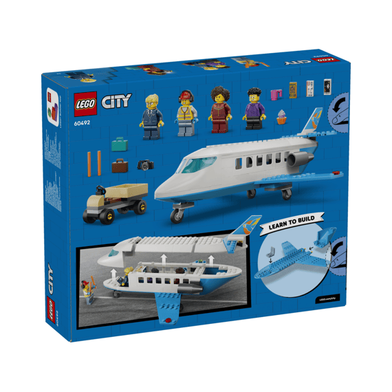 Lego City 60492 Passagierstoestel