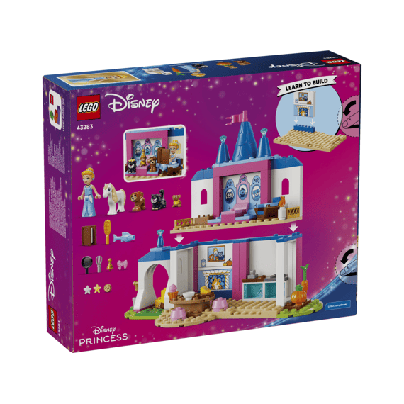 Lego Disney 43283 Assepoesters Kasteel Met Dierenvriendjes